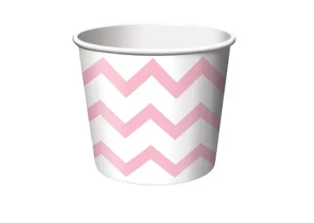 Riscas & Bolinhas Taças de Sobremesa